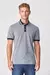 CHOMBA SS BIRDSEYE BLOCK STRIPE COLLAR POLO PENGUIN - comprar online