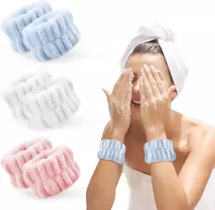 MUÑEQUERAS ABSORBENTES PARA LAVARSE LA CARA