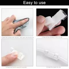 ORGANIZADOR DE CABLES x20 - Encantarte deco
