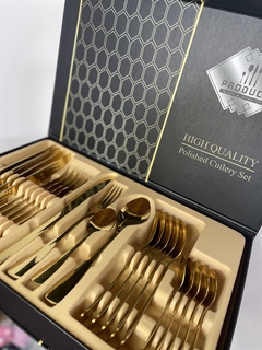 SET X 24 PIEZAS DE CUBIERTOS HIGH QUALITY - comprar online
