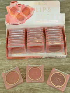 RUBOR / LABIAL EN CREMA 2 EN 1 - PINK 21