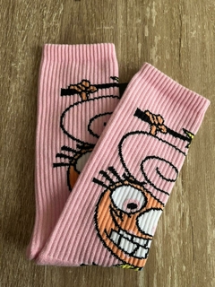 MEDIAS ALGODÓN 3/4 ESTAMPADAS - tienda online