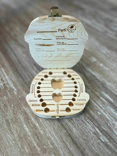 CAJA DE RECUERDOS GUARDA DIENTES - CLOSET IMPORTADOS