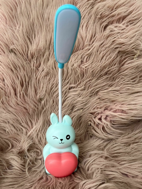 LÁMPARA LED CONEJO CON CORAZÓN