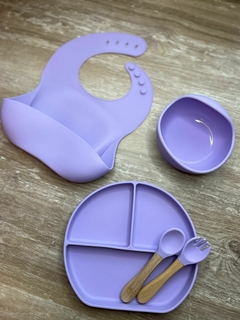 SET ALIMENTACIÓN SILICONA BEBÉ (SET X 5 PIEZAS)