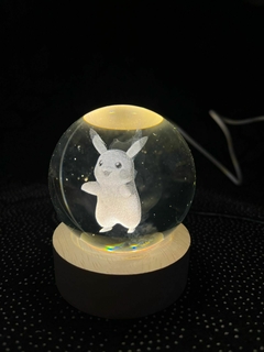 LÁMPARA ESFERA 3D 6CM - CLOSET IMPORTADOS