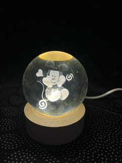 LÁMPARA ESFERA 3D 6CM - comprar online