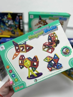 JUEGO MAGNÉTICO - ENCASTRE (68 PIEZAS)