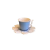 XÍCARA CAFÉ FOLHA UVA
