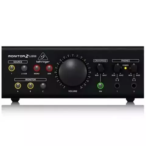 Controlador de estúdio Behringer Monitor 2 USB