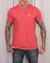 Camiseta Ralph Lauren básica vermelho mescla
