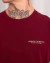 Camiseta Armani Exchange modelo Milano vinho na internet
