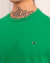 Camiseta Tommy Hilfiger básica verde na internet