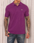 Polo Lacoste básica roxo