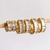 ARGOLA CRAVEJADA REDONDAS - comprar online