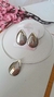 CONJUNTO GOTA (CHOKER ARO + BRINCO) - comprar online
