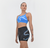 TOP con tiras lycra con estampa