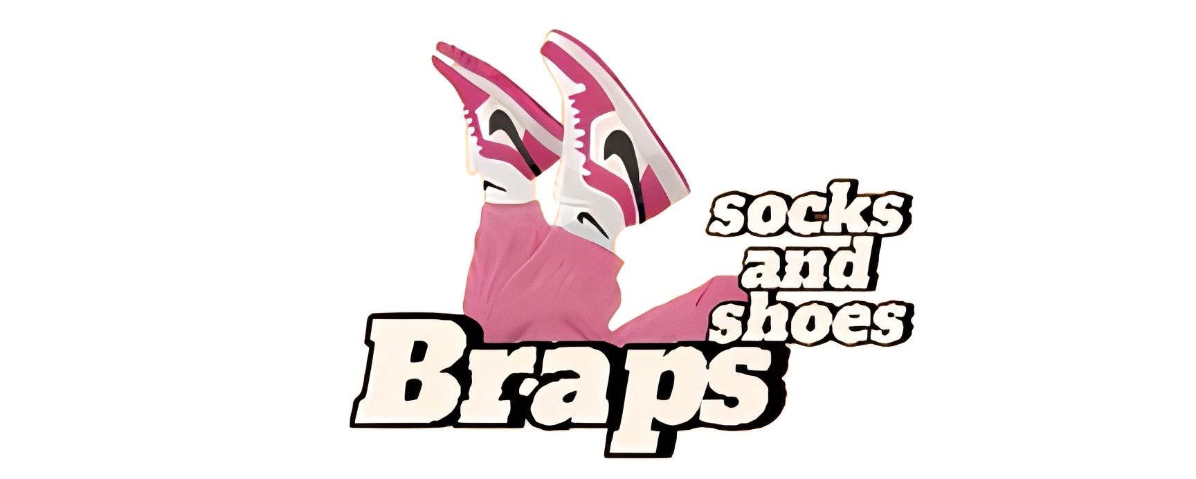 Braps socks and shoes