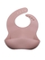 Babero Silicona , rosa palo ,rosa fuerte ,azul, verde - (copia) - comprar en línea
