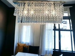 Lustre Retangular de Acrílico - 18x60 (COD. RLX618)
