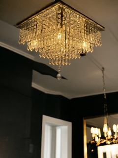 Lustre De Cristal Acrílico - 40x40 (COD. RLX102B)