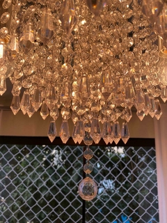 Lustre De Cristal Acrílico - 40x40 (COD. RLX102B) - comprar online