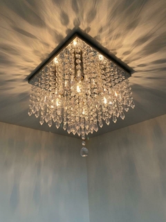 Lustre de Cristais Acrílico - 30x30 (COD. RLX038) na internet