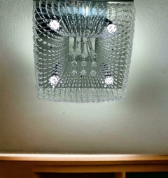 Lustre de Cristal Acrílico Arqueado - 50x50 (COD. RLX052) - loja online