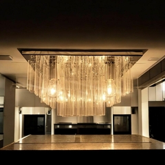 Luminária de teto em Acrílico 40x40 - (COD: RLX404) - comprar online
