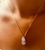 Conjunto Gota Com Zircônia Grande Folheado Em Ouro 18k