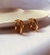 Brinco De Argola Tripla Pequena Folheada Em Ouro 18k - comprar online