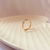 Anel Infinito Folheado Em Ouro 18k - Maria Portto Joias 