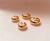 Kit De Argola Dupla Folheado Em Ouro 18k - comprar online