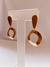 Brinco Martelado Folheado Em Ouro 18k - comprar online