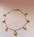 Pulseira Coração Folheada Em Ouro 18k na internet