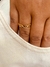 Anel Infinito Folheado Em Ouro 18k