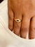 Anel Folheado Em Ouro 18k