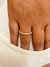 Anel Aparador Folheado Em Ouro 18k