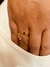Anel Folheado Em Ouro 18k