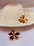 Brinco Flor Folheado Em Ouro 18k - comprar online
