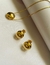 Conjunto Bola Folheado Em Ouro 18k