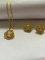 Conjunto Cravejado Folheado Em Ouro 18k - comprar online