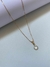 Colar Ponto de Luz Folheado Em Ouro 18K