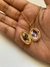 Relicário Memórias Afeto Oval Corrente Singapura Folheado Em Ouro 18k