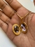 Relicário Memórias Afeto Oval Folheado Em Ouro 18k - Maria Portto Joias 