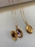 Relicário Memórias Afeto Oval Folheado Em Ouro 18k - loja online