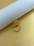Brinco De Argola Com Zircônias Folheado Em Ouro 18k - comprar online