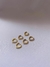 Trio Argola Oval Pequena Folheada Em Ouro 18k - comprar online
