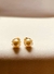 Brinco Pérola Folheado Em Ouro 18k