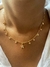 Colar Choker Estrela Semijoia Folheado Em Ouro 18k - comprar online